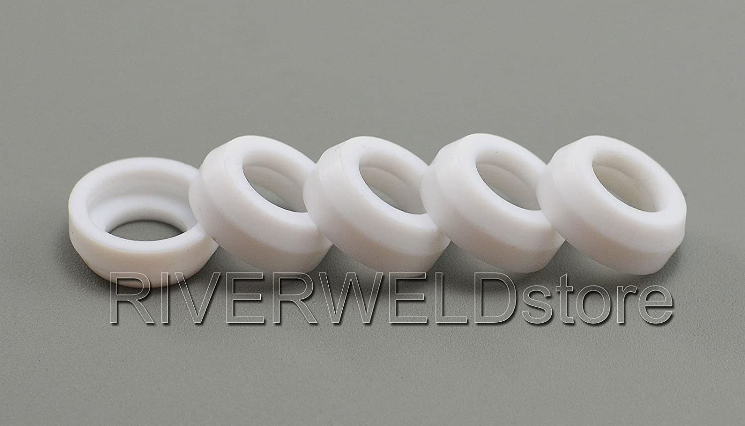 RIVERWELD TIG Welding Torch Insulator Cup Gasket 17GLG20 18CG-20 18CG 54N01 54N63 Fit PTA DB WP 17 18 26 TIG Welding Torch Accessories 10pcs… (Fit 17 18 26 Torch, 18CG-20 5pcs) 