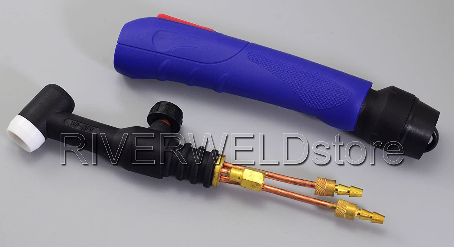 WP-18 SR-18 TIG Welding Torch Head Body 350Amps Water Cooled (18FV Flexible Valve Euro)
