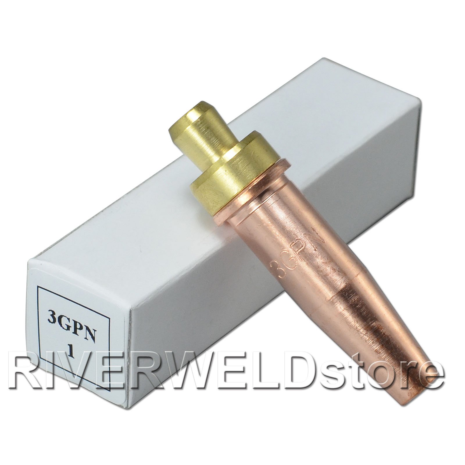 2pcs Propane Natural Gas Cutting Tip 3-GPN Size 1 Fit Victor Oxyfuel Torch