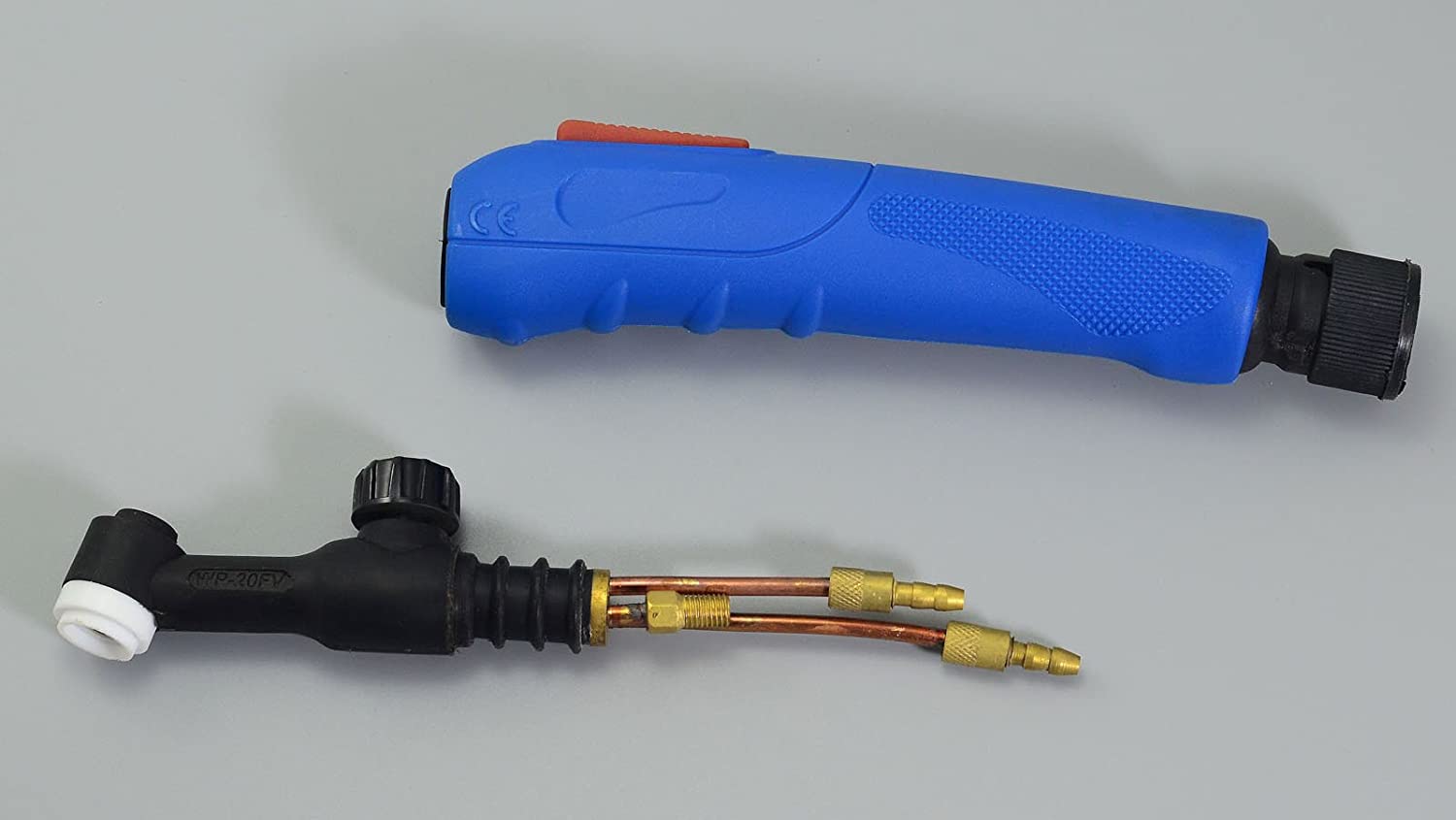 RIVERWELD WP-20FV SR-20FV Flexible Valve TIG Welding Torch Head Body 200Amps Water Cooled Euro-Style