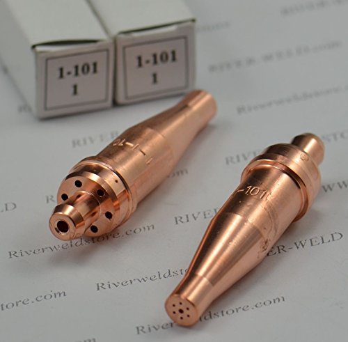 Acetylene Cutting Tips 1-101 Size 1 for VICTOR Style Torch 2pk