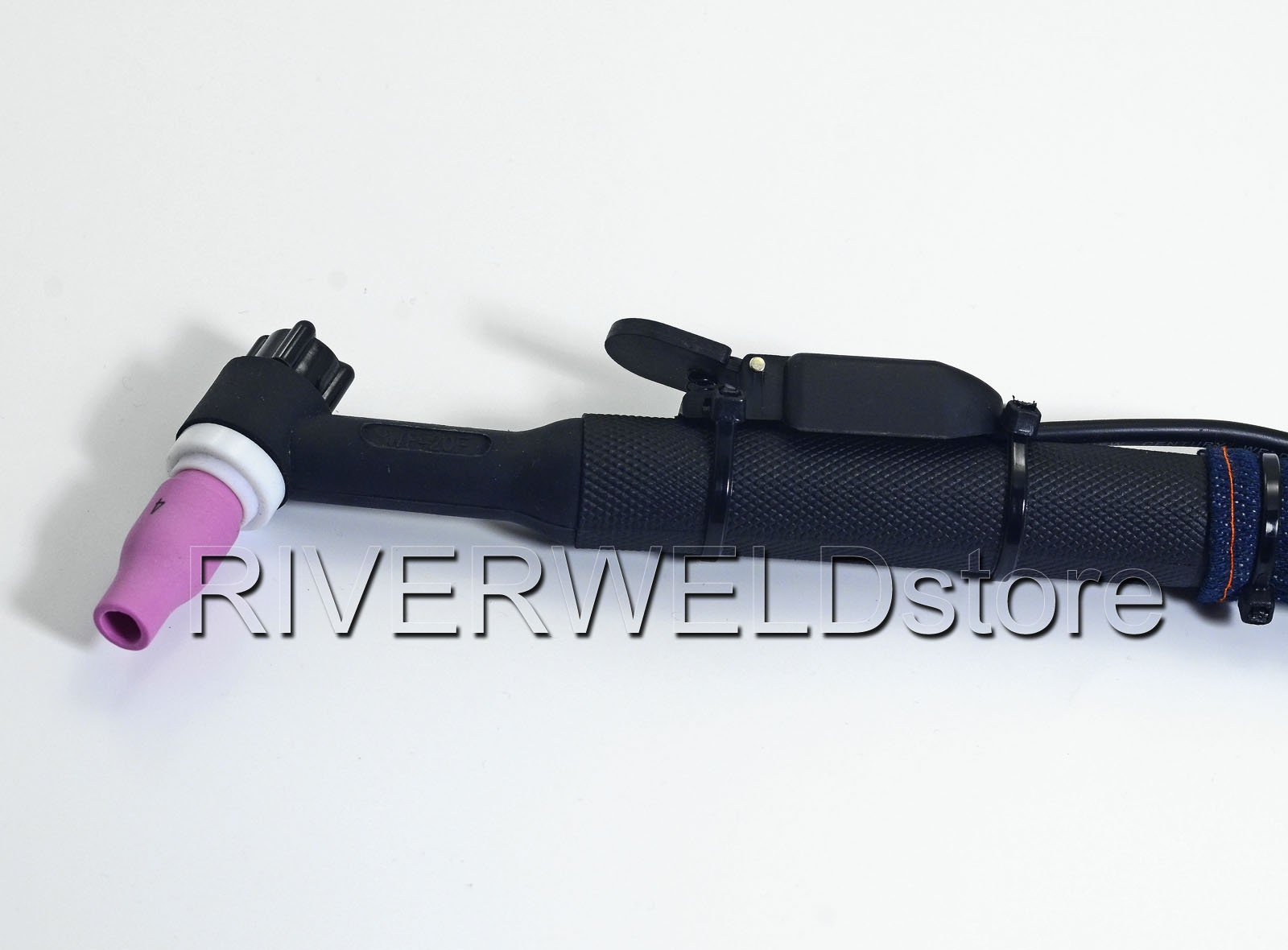 WP 20 WP-20F 200amp Water-Cooled TIG Welding Torch Complete and Flexible Head Body 25 Feet 7.6 Meters