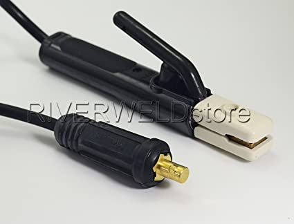 Arc Welding Electrode holder Lead Cable 300A 35-50mm 3 Meter