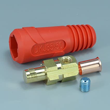 1pc Quick Fitting Euro Style Cable Connector-Plug DKJ35-50 315A with Red Color