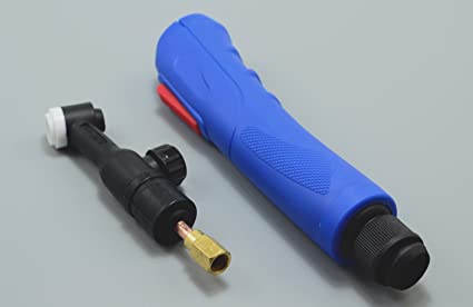 SR-9FV WP-9FV Flexible Valve TIG Welding Torch Body Head 125Amp Air-Cooled Euro-style