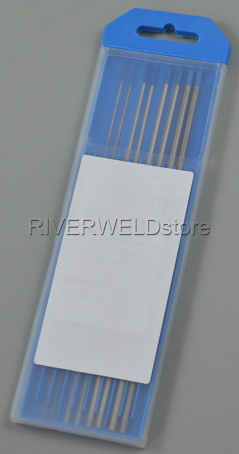 2 Percent Lanthanated WL20 TIG Tungsten Electrode Assorted Size 8pcs