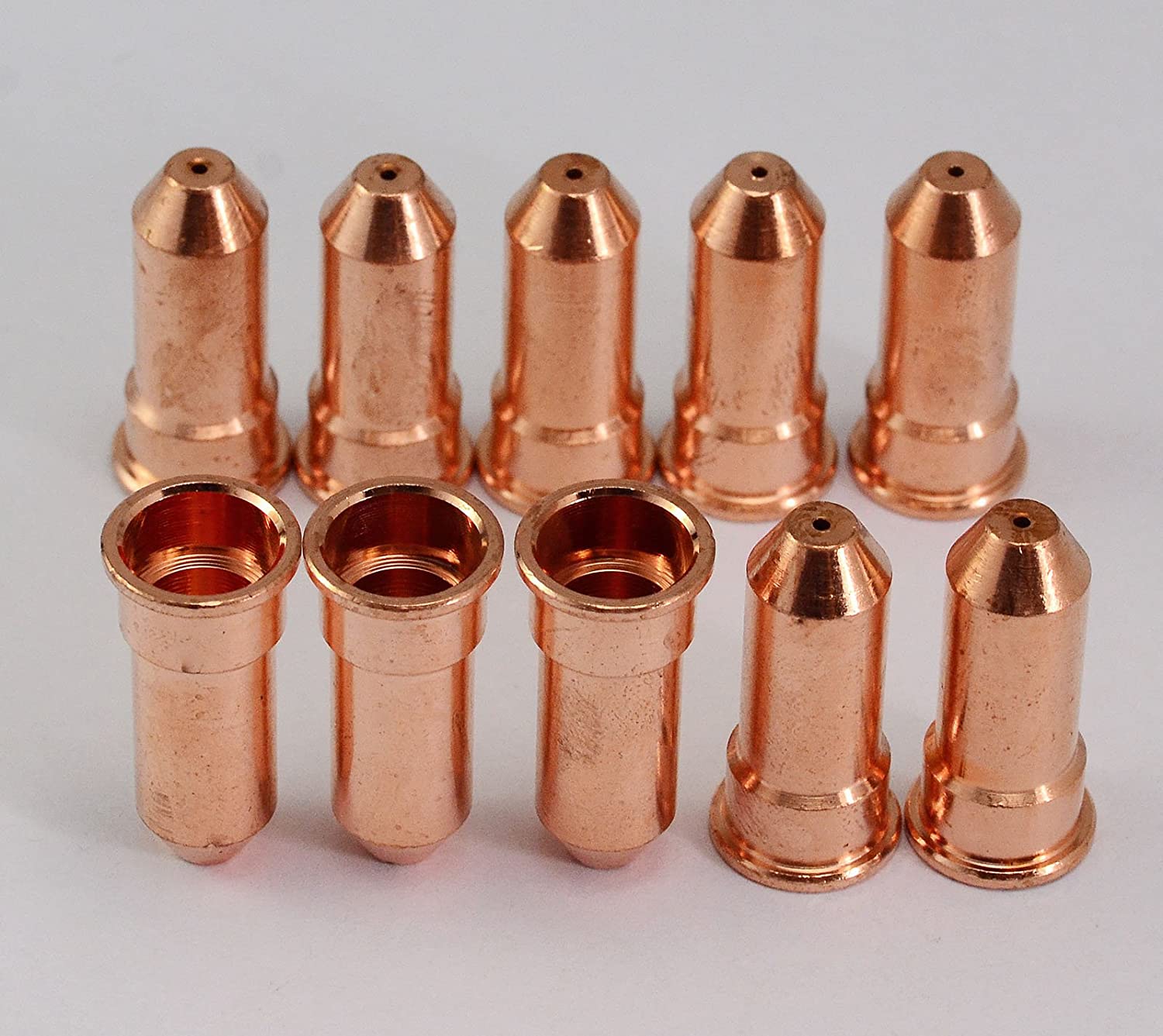 C1306 PD0014 Plasma Nozzle Long Conical fit Cebora HP041 CP-50 CB50 Plasma Cutter Torch 10pk