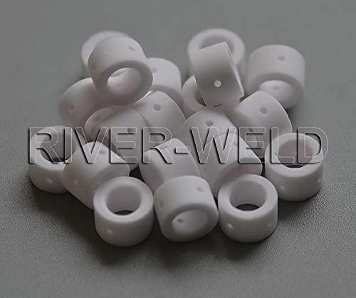 RIVERWELD Plasma Cutting Consumables Standard Fit Cut40 50 with Plasma Cutter Torch PT-31 LG-40 JG40 (Standard 100pcs)