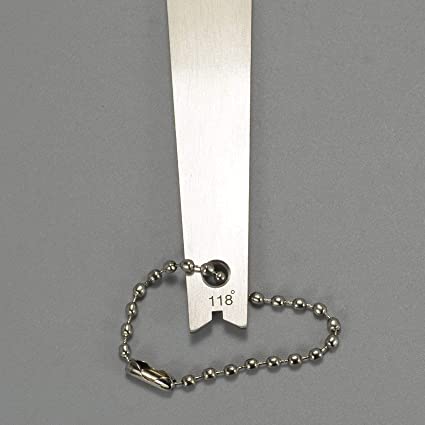 Drill Bits Gage 118 Degree Angle Drill Sharping Tools Metric