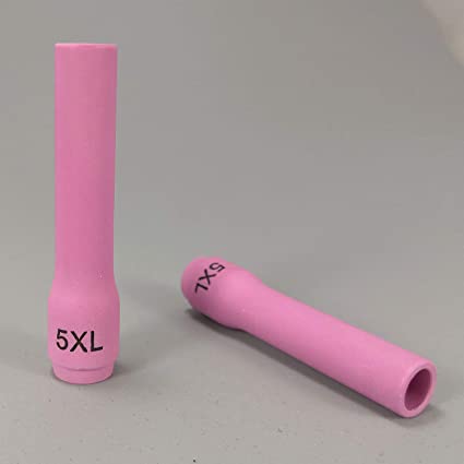 TIG Alumina Nozzles Ceramic Cups Long 796F76 (#5XL D8.0 x 63mm) Orifice Fit DB SR WP 9 20 25 TIG Welding Torch 10pk