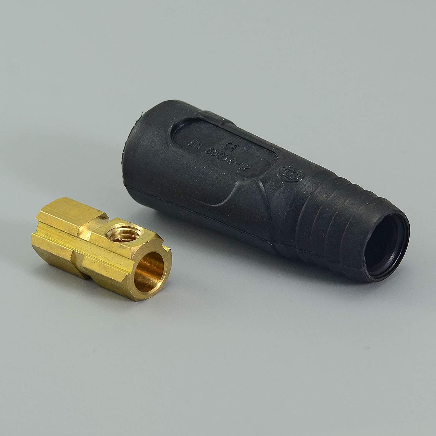 DINSE Welding Cable Joint Quick Connector Female DINSE-Style 100Amp-200Amp 16-25 SQ-MM 2pk
