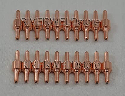 ESAB PT-31 LG-40 Plasma Cutting Consumables Plasma Electrodes Fit CUT40 50D,50PK