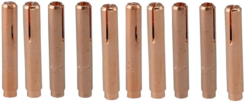 RIVERWELD TIG Jumbo Long Collet Kit 13N21L （0.040“ & 1.0mm) Fit SR WP 9 20 25 TIG Welding Torch 5pk