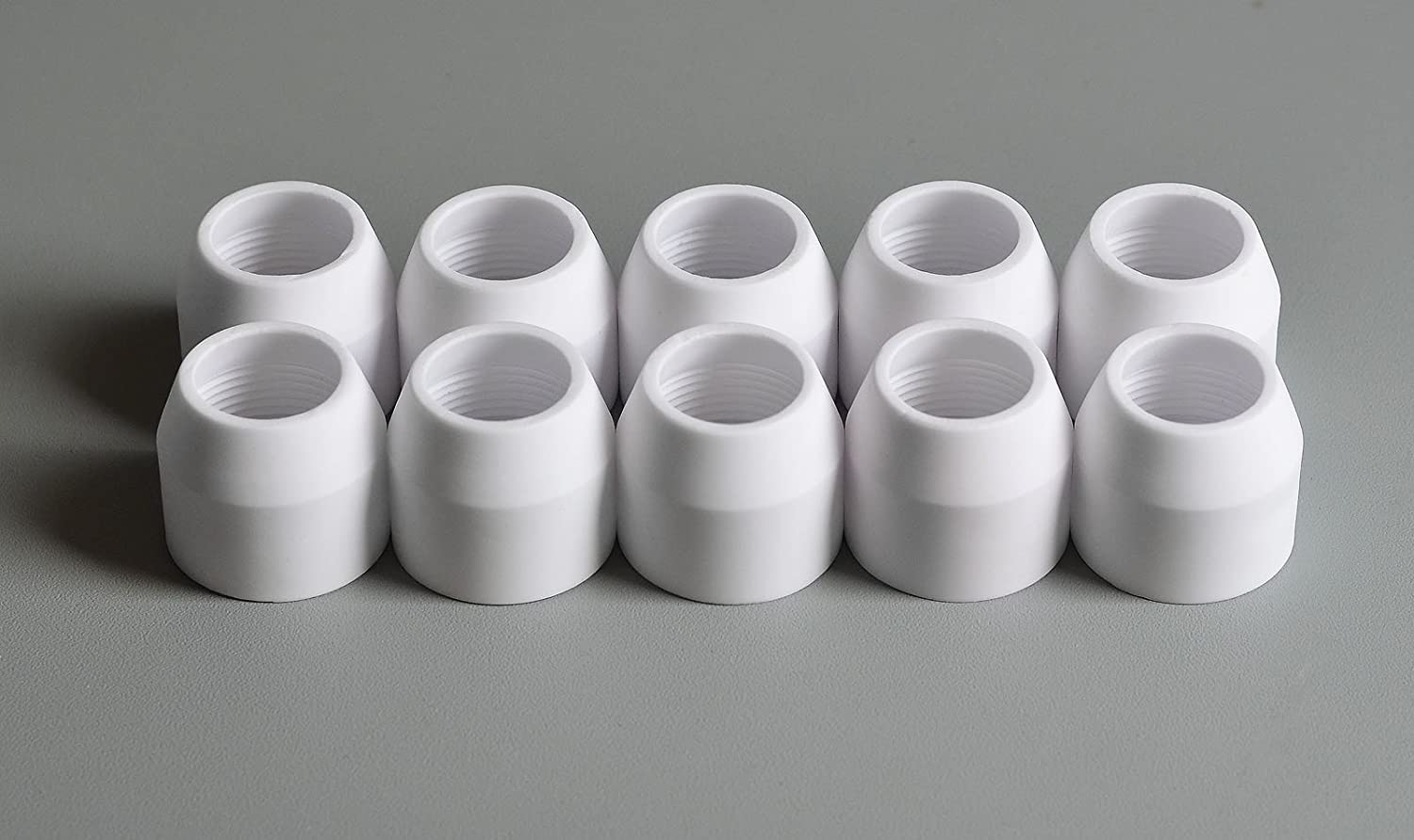 RIVERWELD P-80 Plasma Cutting Torch Consumables Plasma Tip Electrodes kit (Ceramic Cup 10pk)