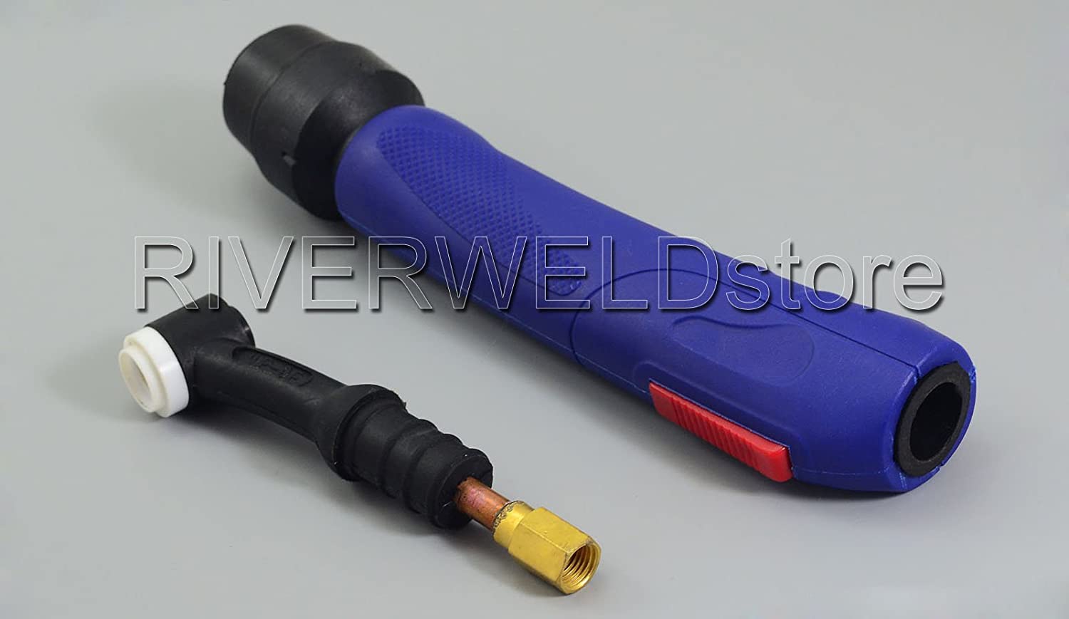 RIVERWELD SR-9F WP-9F Flexible TIG Welding Torch Body Head 125Amp Air-Cooled Euro Style