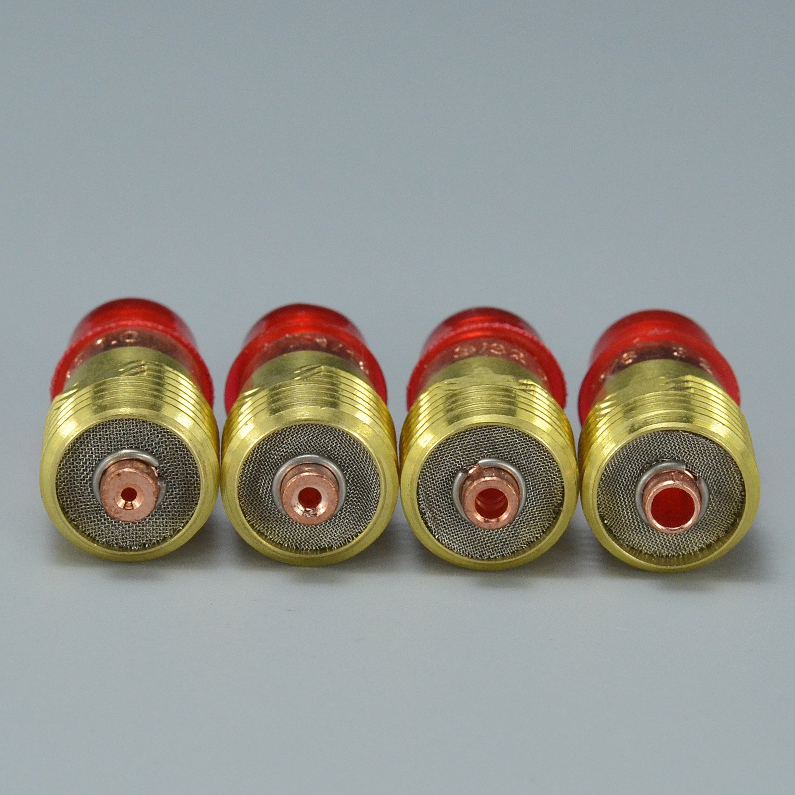 RIVERWELD TIG Stubby Gas Lens 17GL series TIG Collet 10N series Kit Fit DB SR WP 17 18 26 TIG Welding Torch (Assorted kit 16pcs)