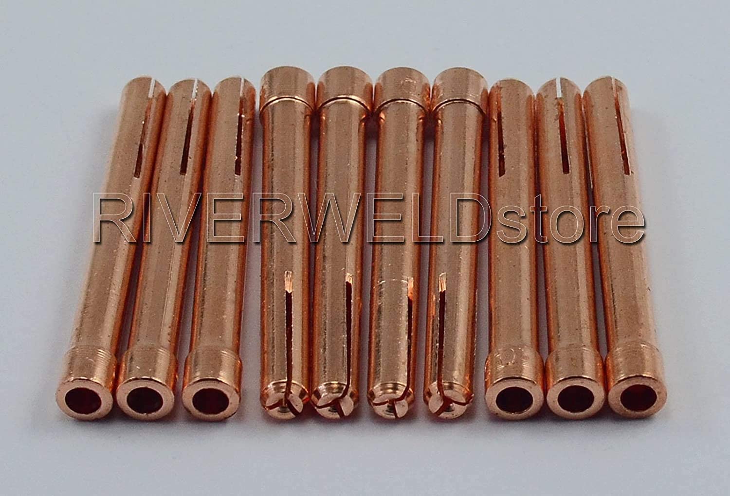 TIG Collet 10N21 (0.020" & 0.5mm Orifice) For PTA DB SR WP 17 18 26 TIG Welding Torch 10pk