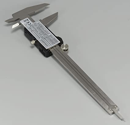 RIVERWELD Electronic Digital Caliper Stainless Steel Body with Large LCD Screen | 0-6 Inches | Inch/Millimeter Conversion