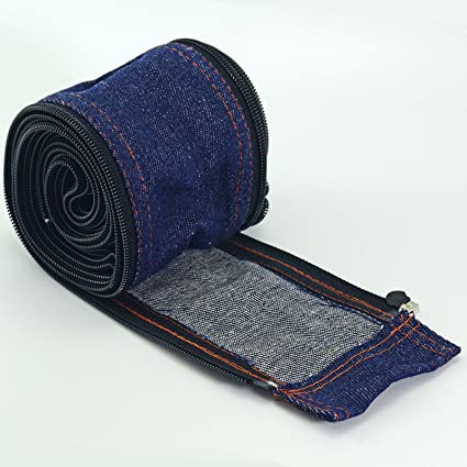 11-1/8 Feet (3.6 Meters) Power Cable Cover Cowboy Zipper Jacket TIG Welding Plasma Cutter Torch