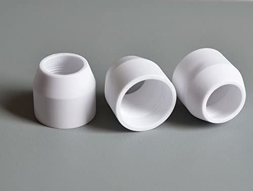 RIVERWELD P-80 Plasma Cutting Torch Consumables Plasma Tip Electrodes kit (Ceramic Cup 10pk)