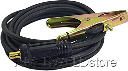 300Amp Groud Earth Clamp CK50 5M 25mm2 Wire Welding MMA ARC Welder