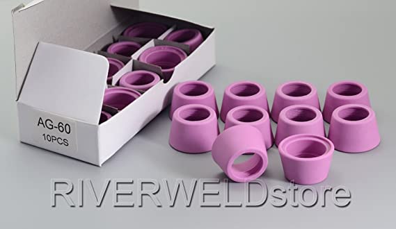 SG-55 AG-60 Plasma Cutter Torch Head Body 40Amp - 60Amp Accessories Consumable kit (Tips 1.2mm 60A kit 50pcs)