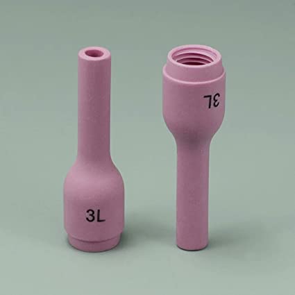 TIG Alumina Nozzles Ceramic Cups Long 796F70#3L(D4.0 x 48mm) Orifice Fit DB SR WP 9 20 25 TIG Welding Torch 10pk