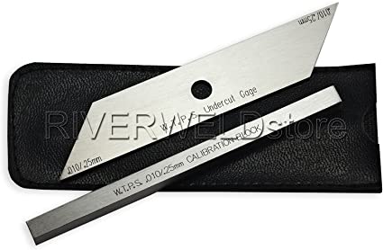 Welding Gauge Two-Piece Rod with Undercut Gage &Calibration Block