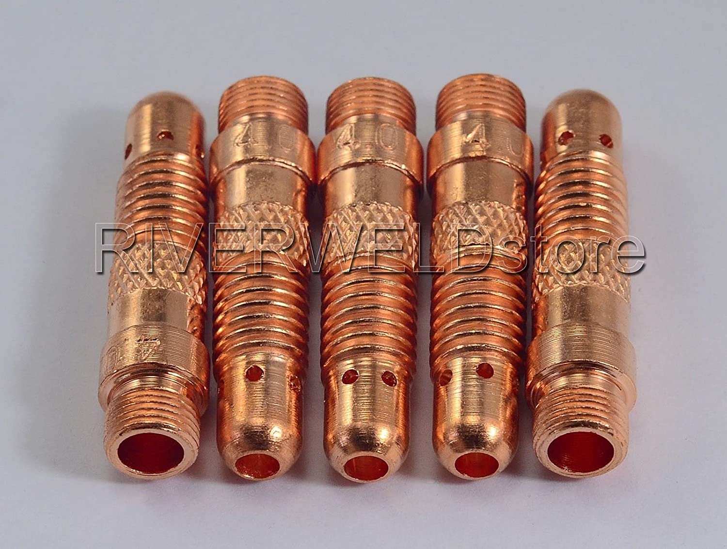 TIG Collet Body 406488 (5/32" & 4.0mm Orifice) Fit SR WP 17 18 26 TIG Welding Torch 10pk