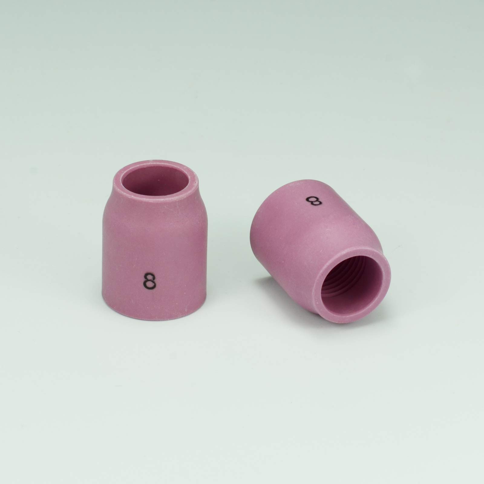 TIG Gas Lens Alumina Nozzle Ceramic Cup 53N61S #8 1/2" Orifice Fit PTA DB SR WP 9 20 24 25 TIG Welding Torch 10pk