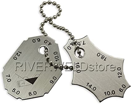 Welding Gauge Two Piece Gage