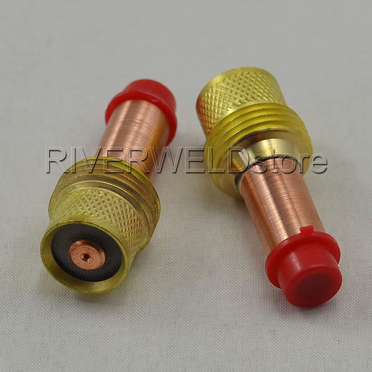 RIVERWELD TIG Gas Lens Collets Body Fit DB SR WP 17 18 26 TIG Welding Torch (45V29 (0.020??) 2pk)