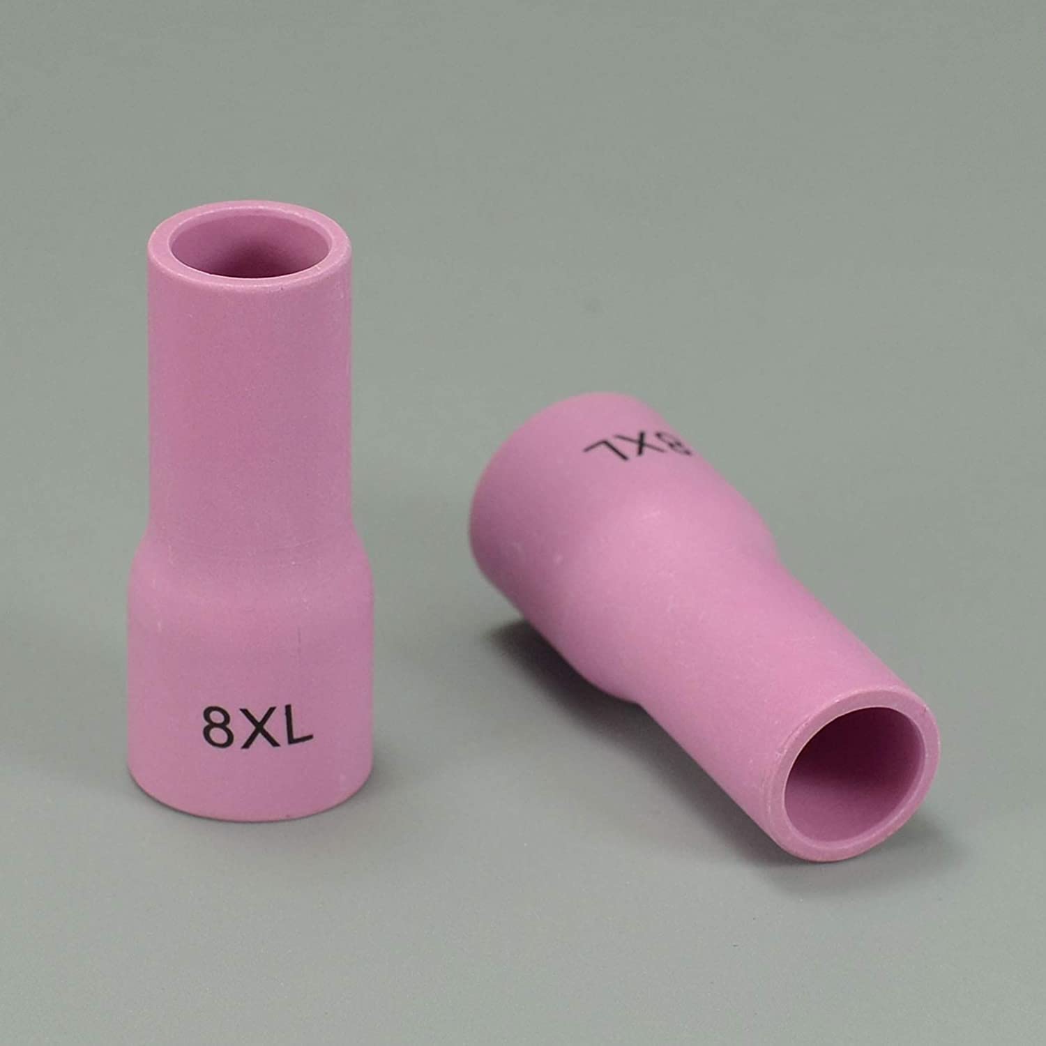 TIG Gas Lens Aluminia Nozzle Ceramic Cup Extra Long 53N61SXL (# 8XL 1/2" Orifice) for SR WP 9 20 25 TIG Welding Torch 10pk