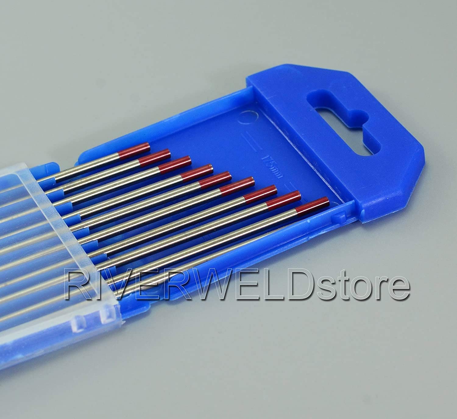 2 Percent Thoriated WT20 Red TIG Welding Tungsten Electrode 2.4mm x 150mm Pack of 10