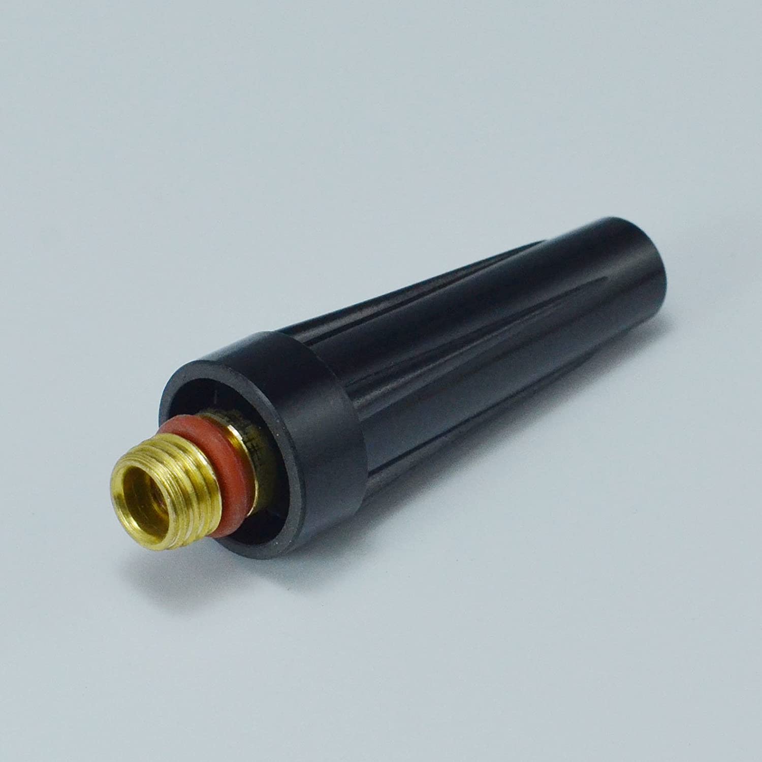 RIVERWELD TIG Gas Lens Collet Body 45V45 13N24 (1/8" & 3.2mm) Insulated Glass Cup #10 (5/8" & 16mm) Insulators Gaskets 598882 Back Cap 41V35 Kit for DB SR WP 9 20 25 TIG Welding Torch 9pcs