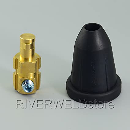 Quick Fitting Euro Style Cable Connector - Plug 315Amp DKJ35-50L