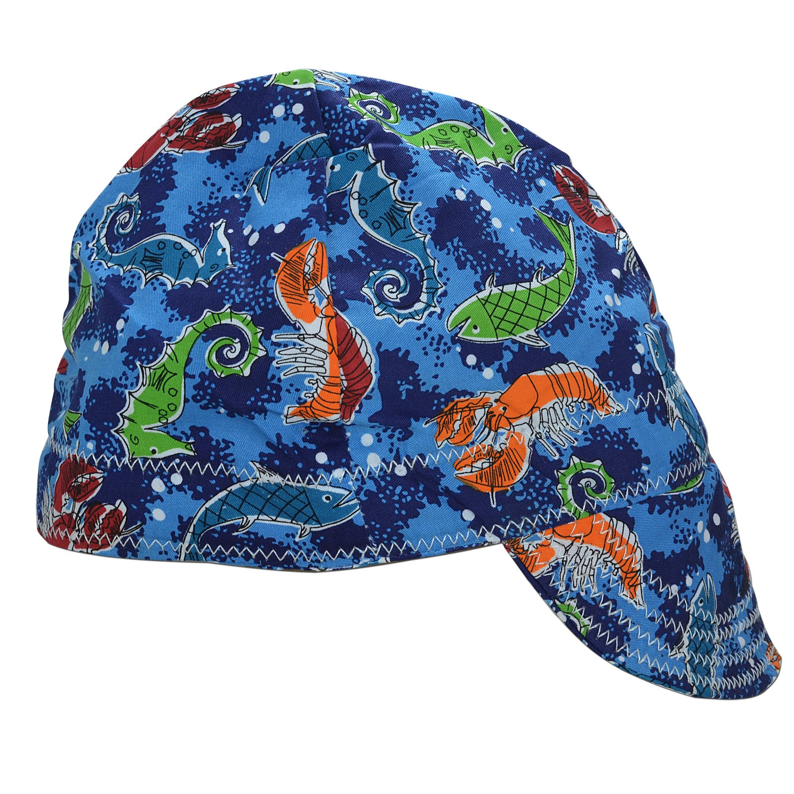 RIVERWELD Fashion Style Welding Caps for Welders Pure Cotton 23.6 inch (63cm) Perimeter