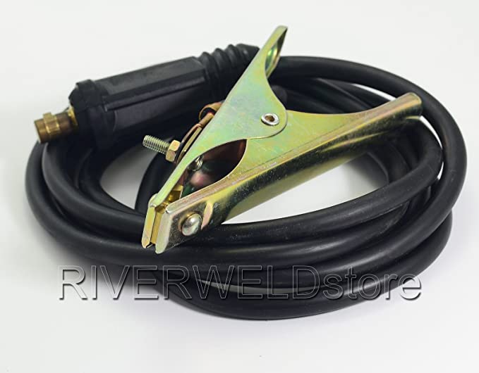 300Amp Groud Earth Clamp CK50 3M 25mm2 Wire Welding MMA ARC Welder