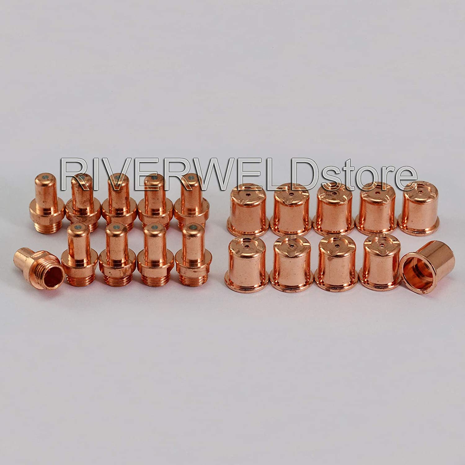 C1402 Plasma Electrode and C1396 Nozzle Fit CEBORA P70 CP-70 CB70 Plasma Cutter Torch 20pcs
