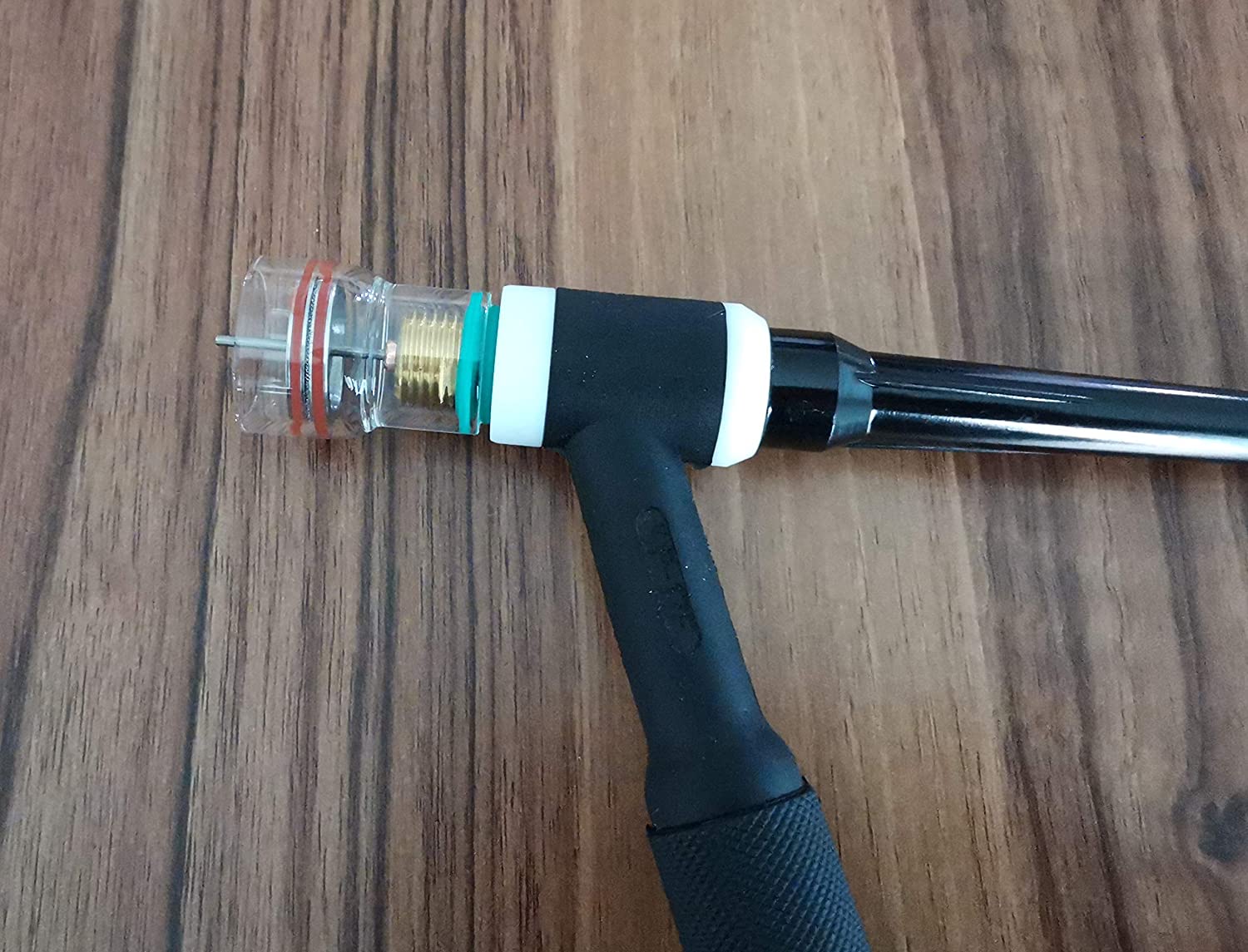 TIG Gas Lens Stubby Collet Body 17GL116 (1/16" & 1.6mm) 10N23S 17GL332 (3/32" & 2.4mm) 10N24S Glass Cup #12 13/16" Kit for SR WP 17 18 26 Series TIG Welding Torches Part 18pcs