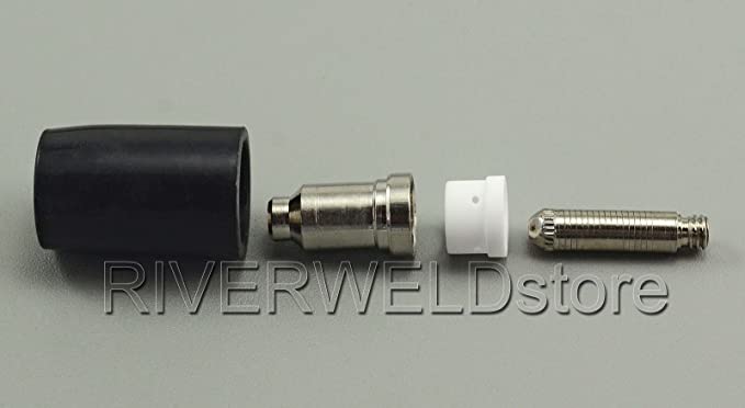 SG-51 Plasma Electrode Nozzle Tip 1.2mm 60A Plasma Cutter Consumables 62pcs