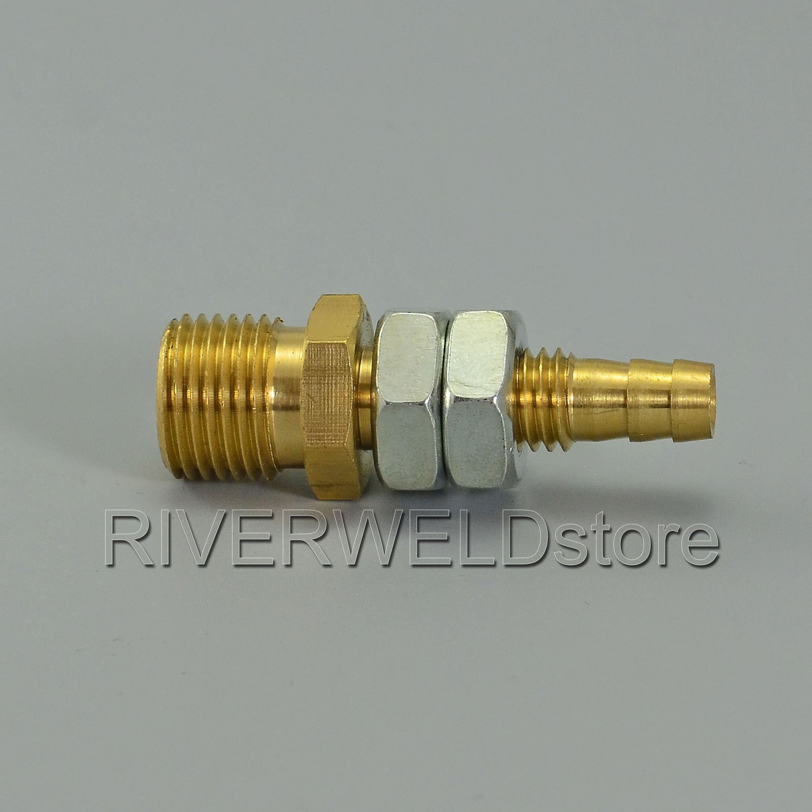 TIG Welding Torch Fitting Connector Adapter (M16x1.5 Gas Nipple 8mm)