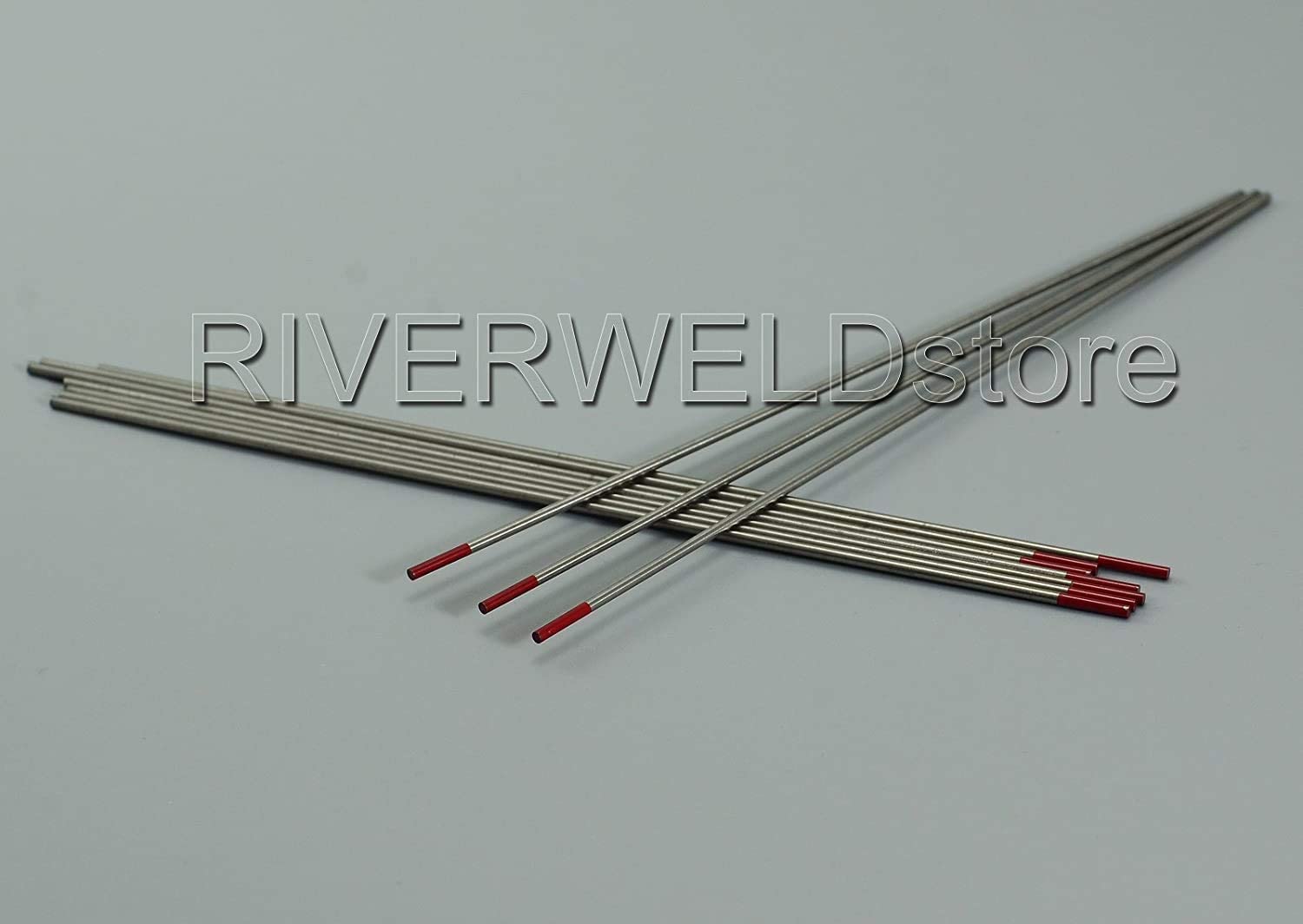 TIG Welding Tungsten Electrodes 2% Thoriated WT20 Red 1/16?? x 7?? 10 Pack