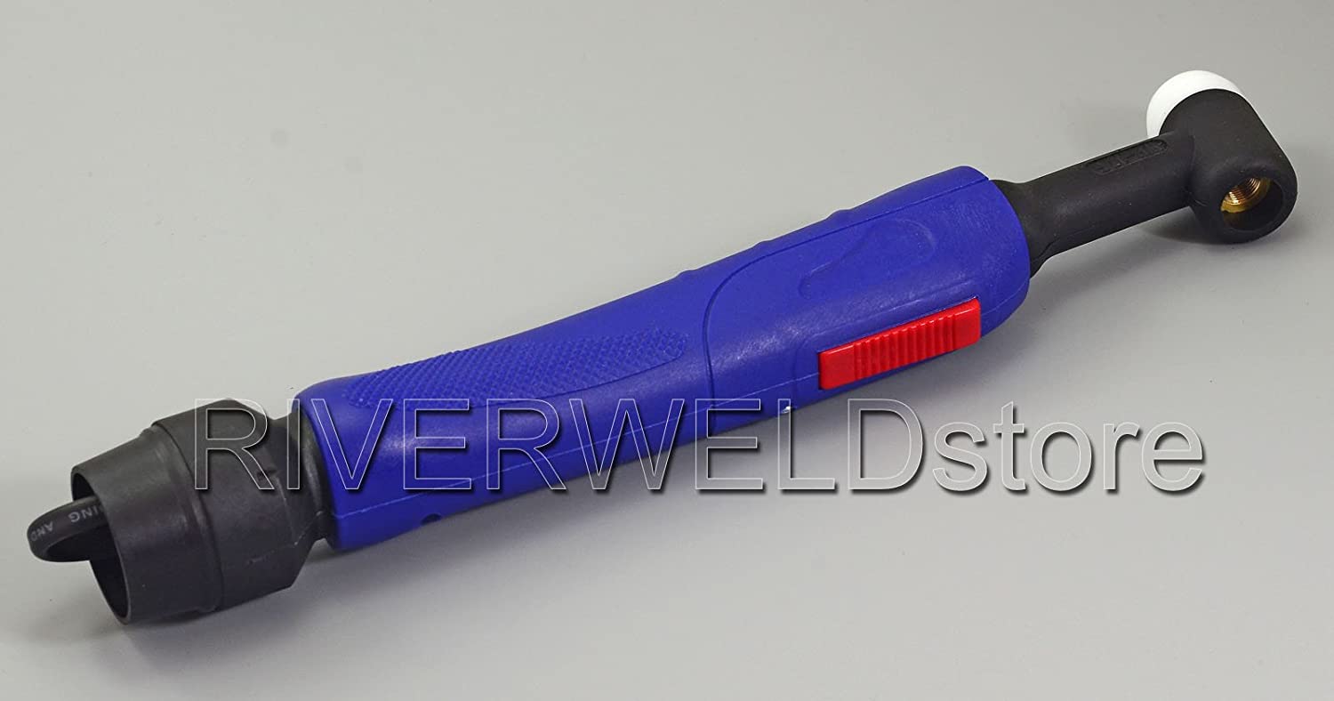 RIVERWELD WP-17 SR-17 TIG Welding Torch Head Body 150Amp Air-Cooled (17F Flexible Euro Standard)