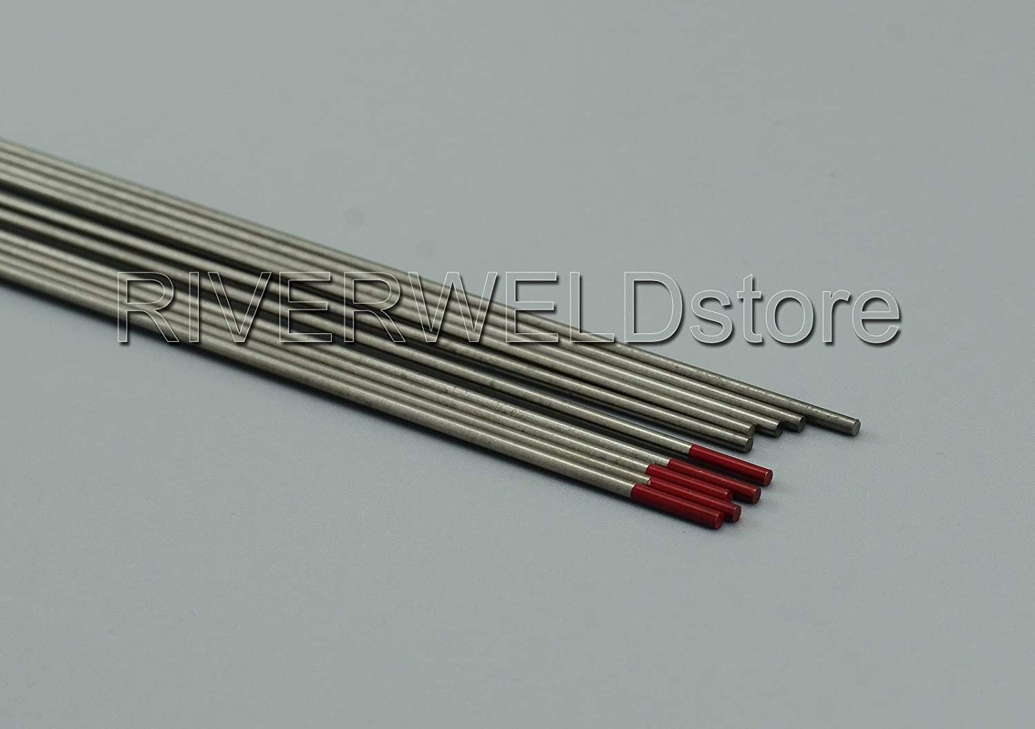TIG Welding Tungsten Electrodes 2% Thoriated WT20 Red 1/16?? x 7?? 10 Pack