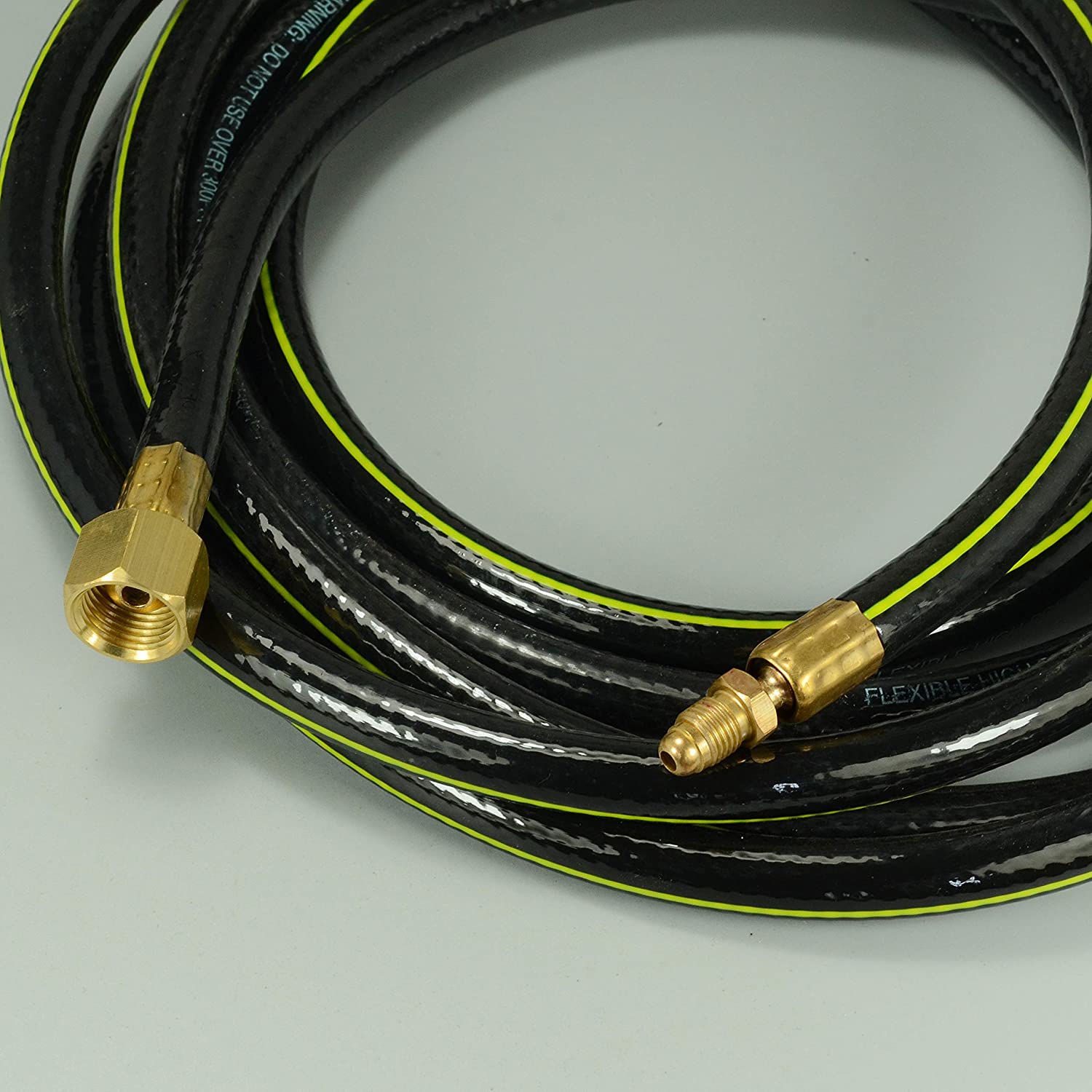 Power Cable Hose for WP-17 TIG Welding Torch 12" Feet Wire 10mm2 Connector 3/8-24 Inside M16x1.5 (WP17 12")