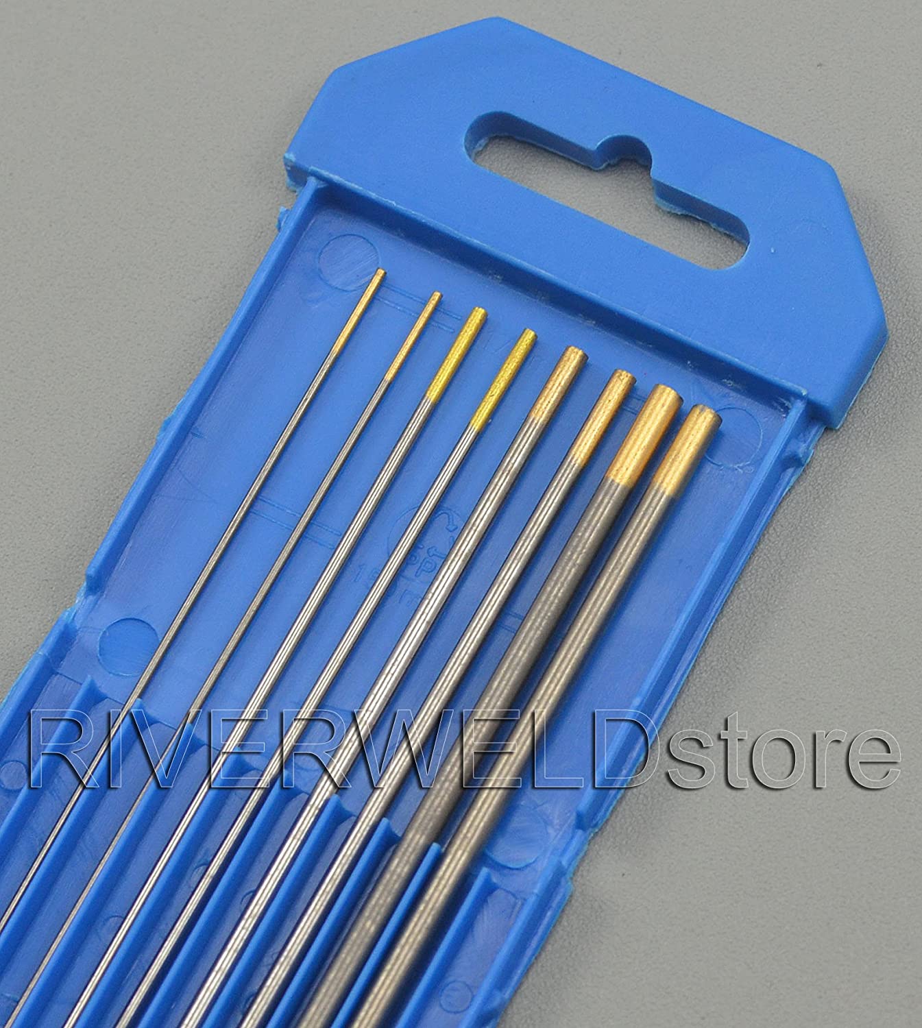 1.5 Percent Lanthanated TIG Welding Tungsten Electrodes Assorted Size 8pcs