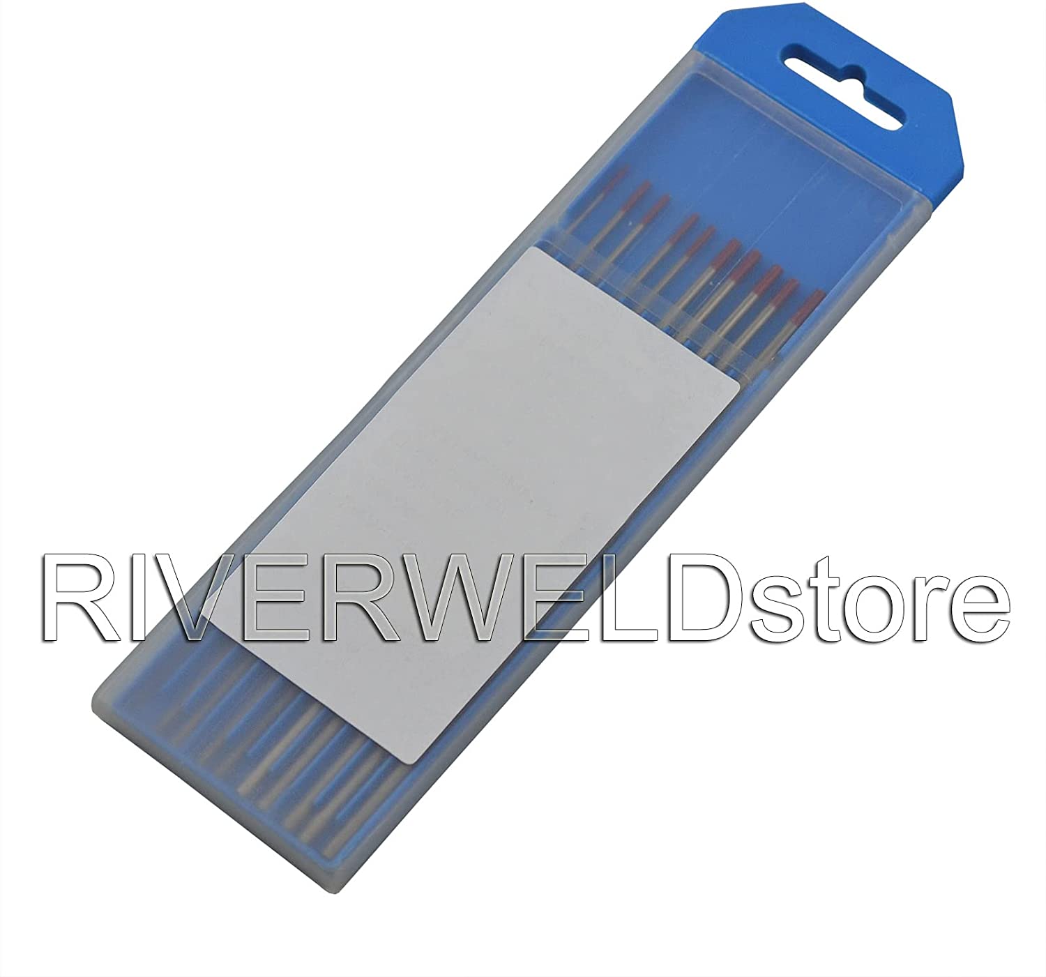 2 Percent Thoriated TIG Tungsten Electrode WT20 Red Assorted Size 10pcs