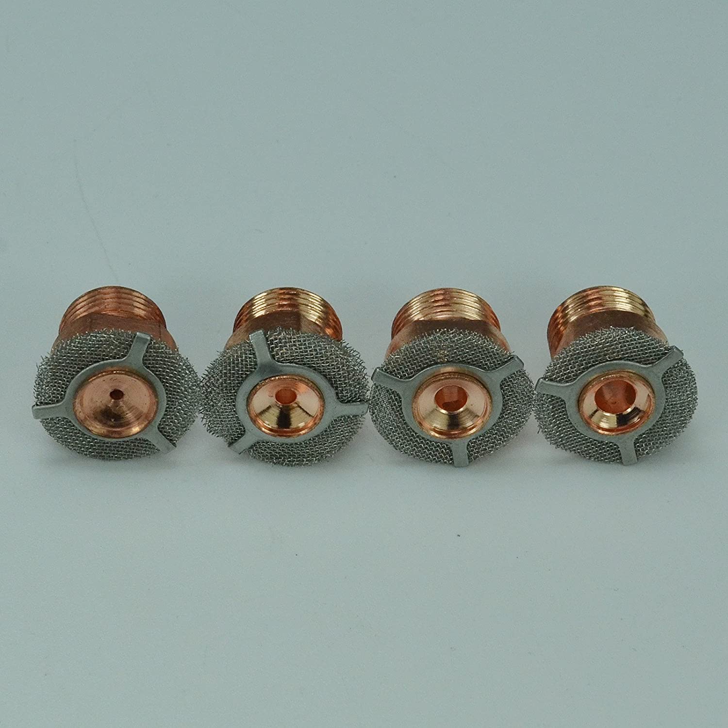 Tungsten Apdapter Gas Saver (0.040" & Ø1.0mm), (1/16" & Ø1.6mm), (3/32" & Ø2.4mm), (1/8" & Ø3.2mm) Kit for WP 9 20 25 17 18 26 TIG Welding Torch 4pcs