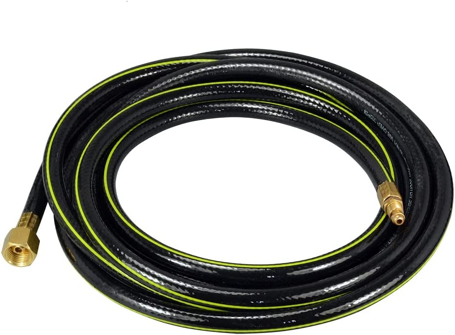 Power Cable Hose for WP-17 TIG Welding Torch 12" Feet Wire 10mm2 Connector 3/8-24 Inside M16x1.5 (WP17 12")